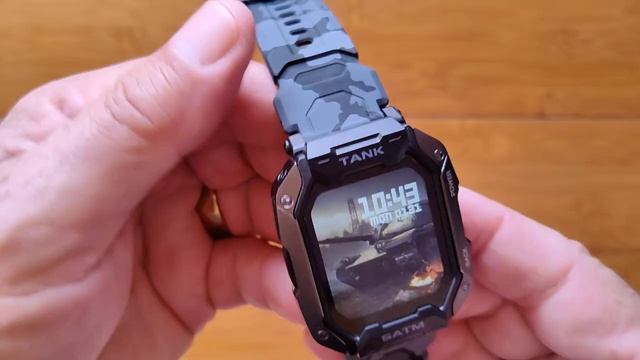 KOSPET TANK M1 2022 Health/Fitness Rugged Swimming Smartwatch now 5ATM Waterproof: Quick Overview смотреть онлайн