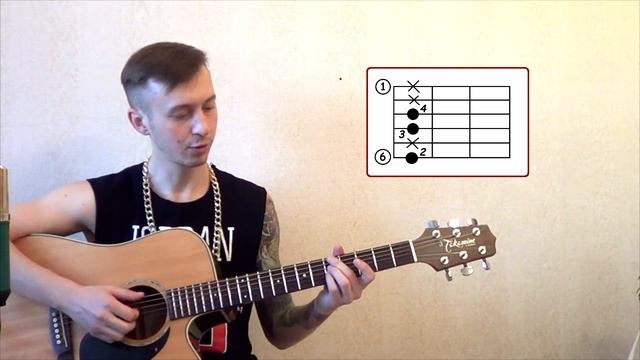 Простой стильный ритм для гитары смотреть онлайн
