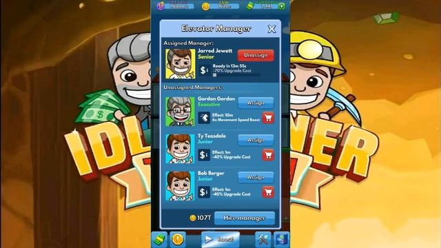 Idle Miner Tycoon - 12 - "Opening Diamond Mine" смотреть онлайн