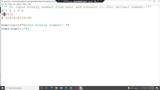 Practical Assignment No 10 PPS FE 2019 SPPU, python смотреть онлайн