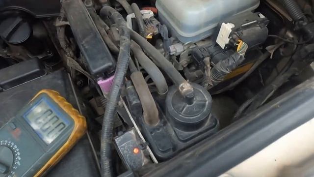 Прадо 120. Моргает аккумулятор.Ищем причину.