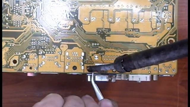 Asus M2NPV-MX Repair Motherboard VGA Port, VGA Problems