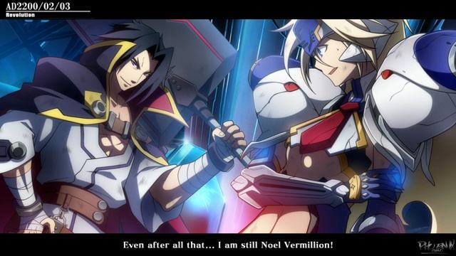 BlazeBlue Chrono Phantasma Extend - All Arcade Endings✔️1080p HD смотреть онлайн