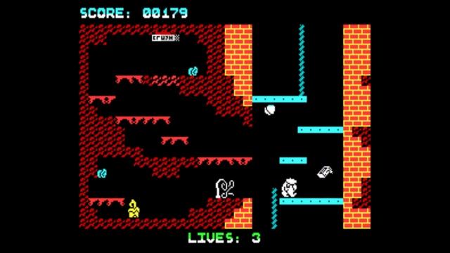 Game of the day 3073 Wanted: Monty Mole (ウォンティド・モンティー・モール) Gremlin Graphics 1984 смотреть онлайн