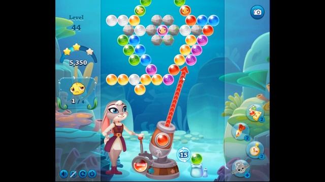 Bubble Incredible level 44 NO BOOSTERS смотреть онлайн