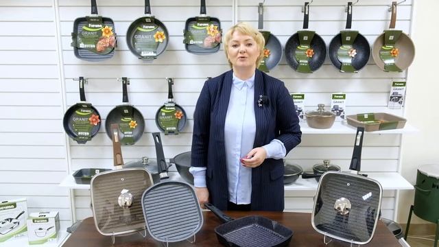 ОБЗОР сковороды-гриль с антипригарным покрытием Мечта™ смотреть онлайн