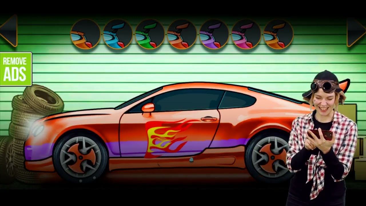 АВТОМОЙКА - ГАЕЧКА ИГРАЕТ В ПРИЛОЖЕНИЕ смотреть онлайн