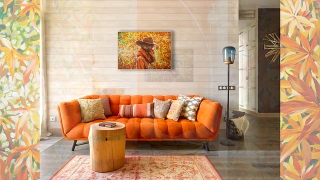 КАРТИНЫ В ИНТЕРЬЕРЕ!!! 2ч // Визуализация картин, дизайн интерьера // художник Наталья Резанова смотреть онлайн