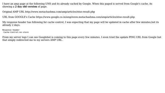 Webmasters: AMP pages not getting updated when served from Google's cache (2 Solutions!!) смотреть онлайн