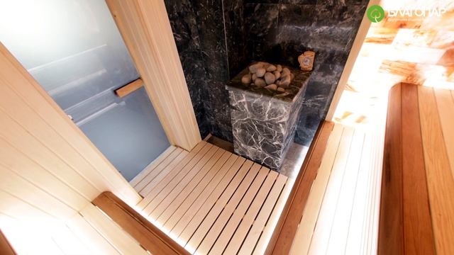 Внутренняя отделка бань и саун, проекты Компании Благопар смотреть онлайн