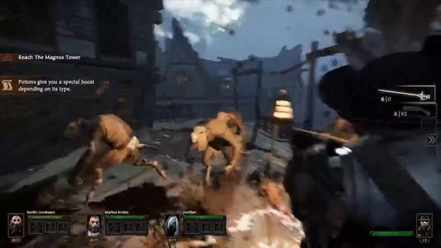 [1] The Quest Begins (Warhammer End Times: Vermintide [Hard Mode] | Noobish Moo Games) смотреть онлайн