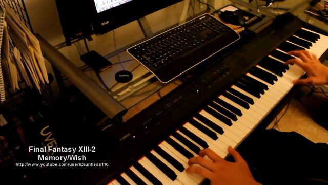 Memory/Wish Serah's Theme [Final Fantasy XIII-2] 「dinhosaurrx ver.」 Piano смотреть онлайн
