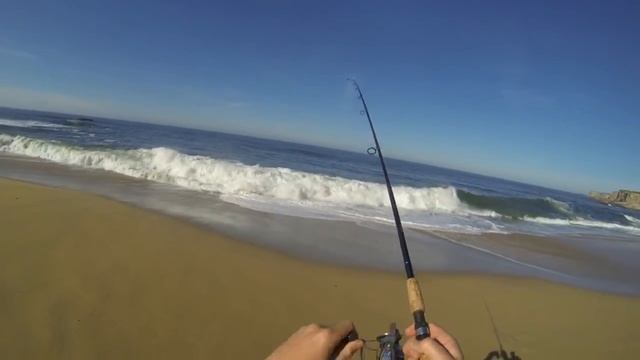 Surfperch Fishing North of Santa Cruz using Gulp Sandworms - March 2017 смотреть онлайн