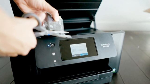 EPSON WorkForce Pro WF 3720 Printer (UNBOXING & SETUP) смотреть онлайн