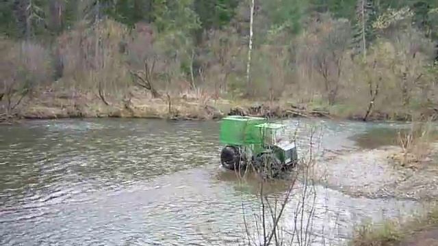Вездеход 4 WD двигатель Ока. смотреть онлайн