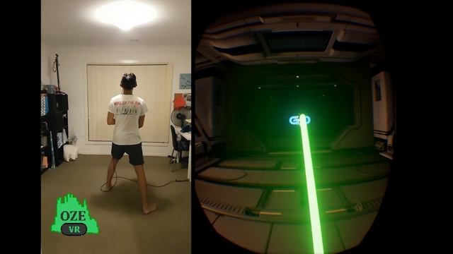 LIGHTBLADE VR on OCULUS TOUCH - STAR WARS CLONE LIGHT SABER SIMULATION смотреть онлайн