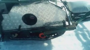 Мото-собака.Разборный мини-снегоход. Лифан 15 .Селигер 2020.mp4