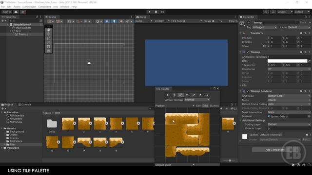 Unity 2D Tutorial | Tile Palette System смотреть онлайн