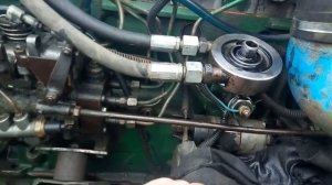 Как поставить масляный радиатор на самодельный трактор