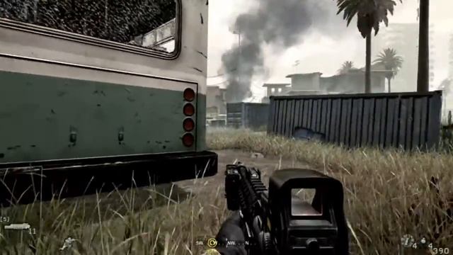 CALL of DUTY Modern Warfare: Warpig - EVGA GTS 450 HD смотреть онлайн