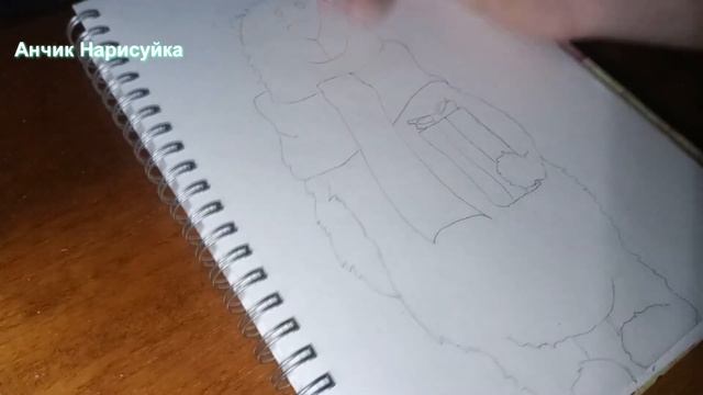 Влог / Нарисовать Новогоднего белого Мишку с подарком / Нарисовать Медведя / Уроки Рисования смотреть онлайн