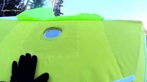 ПАЛАТКА СТЭК КУБ 3 / РАЗДЕЛКА ПОД ДРОВЯНУЮ ПЕЧЬ / Наедине с тайгой