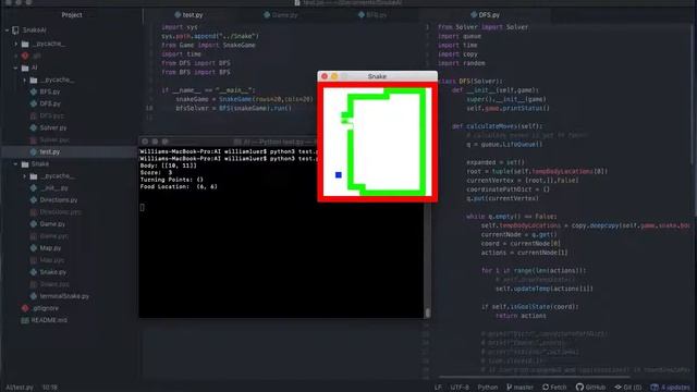 Breadth First Search - Snake смотреть онлайн