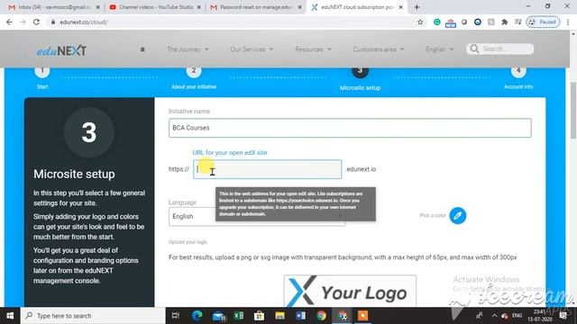 Creating MOOCs Account смотреть онлайн