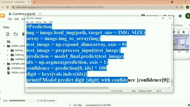 Currency Detection using Python смотреть онлайн