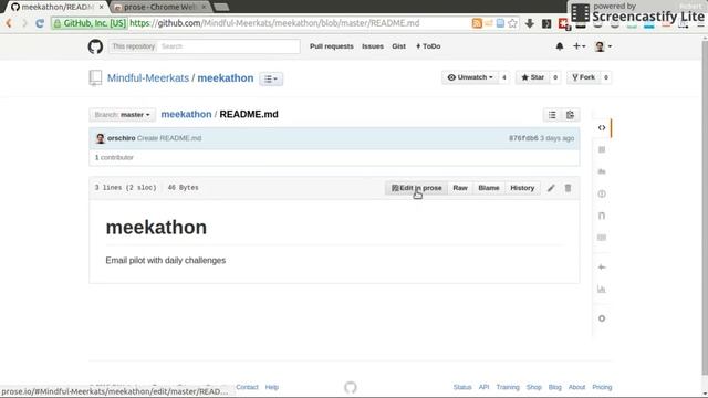 Prose Chrome extension to edit files on Github смотреть онлайн