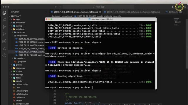 5. Mastering Laravel Model and Migration смотреть онлайн