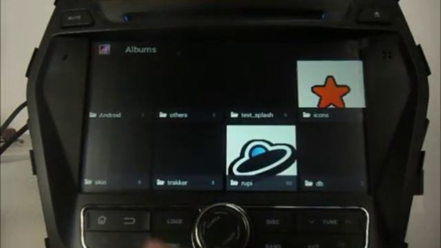 Hyundai Santa Fe Radio Android DVD TV Bluetooth Wifi for Car смотреть онлайн