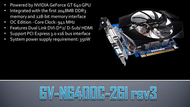 GV N640OC 2GI rev3 смотреть онлайн