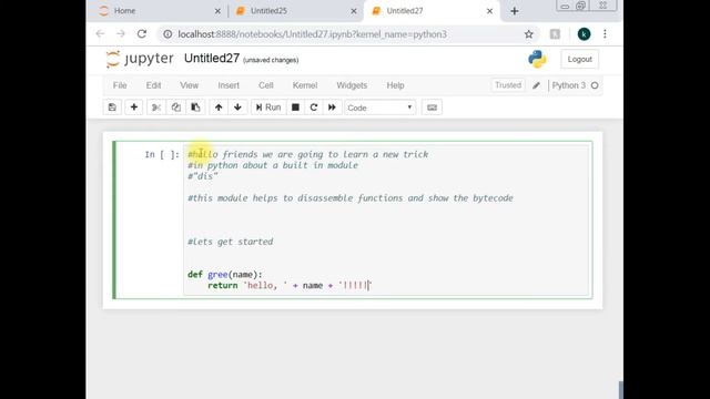 DIS Module | Know Your ByteCode | Python | 2 min Programming смотреть онлайн