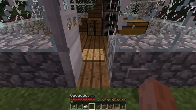 Как скрафтить железную дверь, каменную нажимную плиту в Minecraft? смотреть онлайн