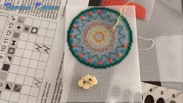 #147/Крестик. Идея оформления ловца снов "Лиса" от Жар-птица. смотреть онлайн