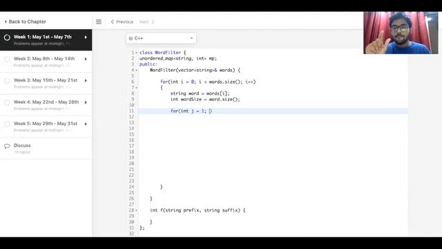 Leetcode Prefix and Suffix Search| May Leetcode Challenge 2021 смотреть онлайн