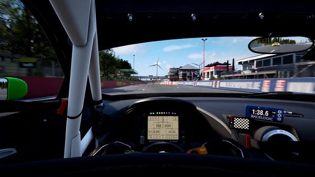 Assetto Corsa Competizione | Audi R8 Zolder with Logitech g923 4k смотреть онлайн