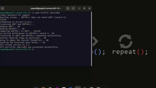Unknown error when mounting /dev/sdb1 | Ubuntu 22.04 LTS | 2023