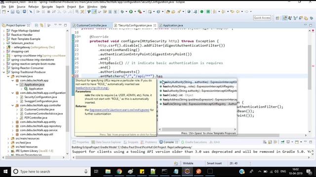 Digest Authentication in Spring-Boot смотреть онлайн