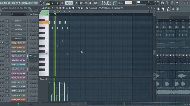 Marilyn Manson - Resident Evil Main Title Theme FL Studio #marilynmanson #residentevil #flstudio