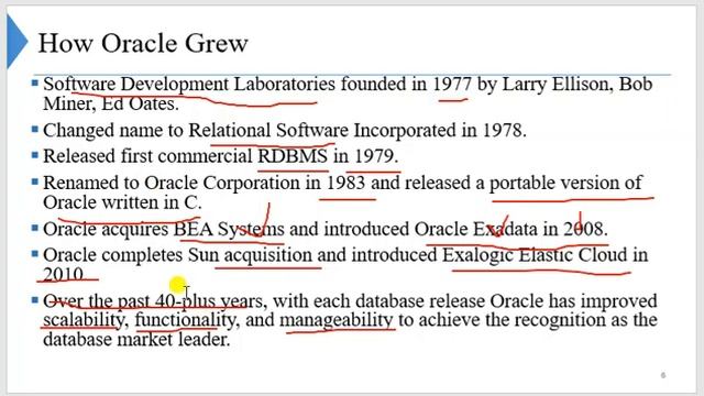 Lec-3.1|| History of Oracle|Oracle Database 19c New Features||Database Administration and Managemen смотреть онлайн