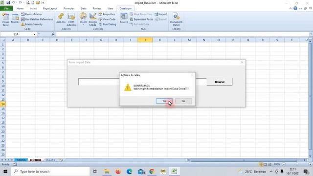 Import Data Dari WorkBook Lain (Macro VBA Excel) смотреть онлайн