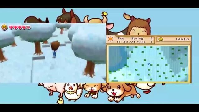 Let's Play Harvest Moon The Lost Valley Part 5 Flowers смотреть онлайн