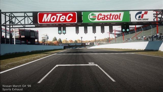 (GT6) Nissan March G# '99 - Exhaust Comparison