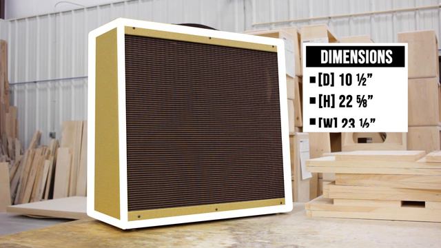 NARROW PANEL TWEED BASSMAN® STYLE GUITAR AMPLIFIER COMBO SPEAKER CABINET смотреть онлайн