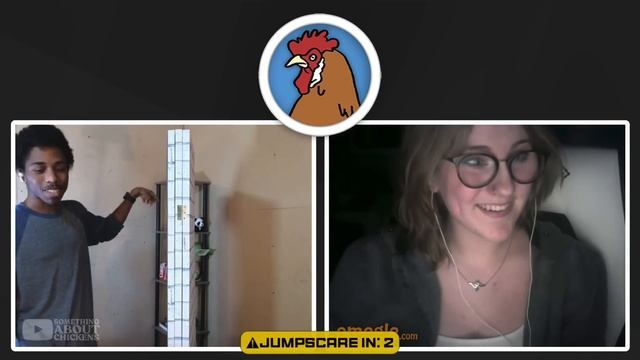 CONFUSING strangers on OMEGLE with MAGIC WALL TRICK смотреть онлайн