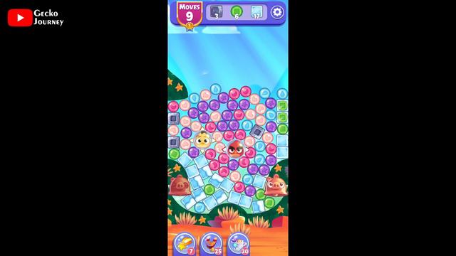 Angry Birds Dream Blast - Day 10 (Level 281 - 310) Worm Alert! World Unlocked Enchanted Forest смотреть онлайн