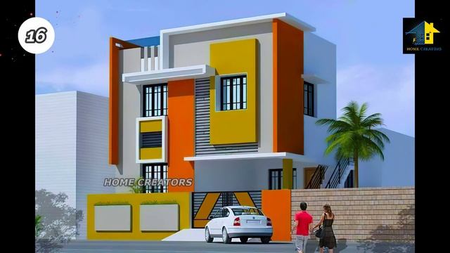 TOP 30 TWO FLOOR FRONT ELEVATION DESIGNS FOR SMALL HOUSES | Double Floor House Designs смотреть онлайн