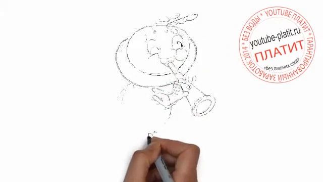 Учимся рисовать животных Как поэтапно карандашом нарисовать сверчка дыдыку смотреть онлайн